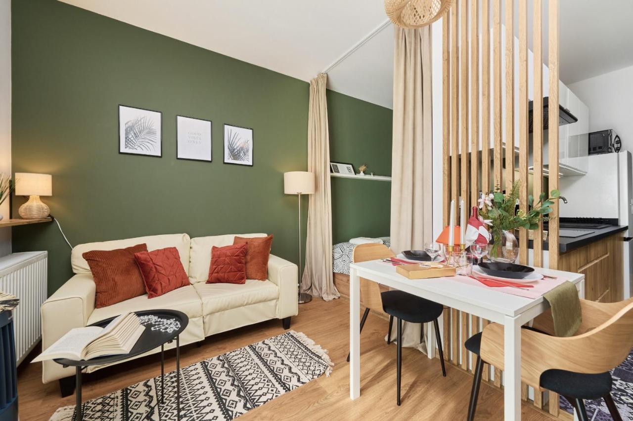 City Panorama Studio Apartments Jaworska 4 By Noclegi Renters วรอตซวาฟ ภายนอก รูปภาพ